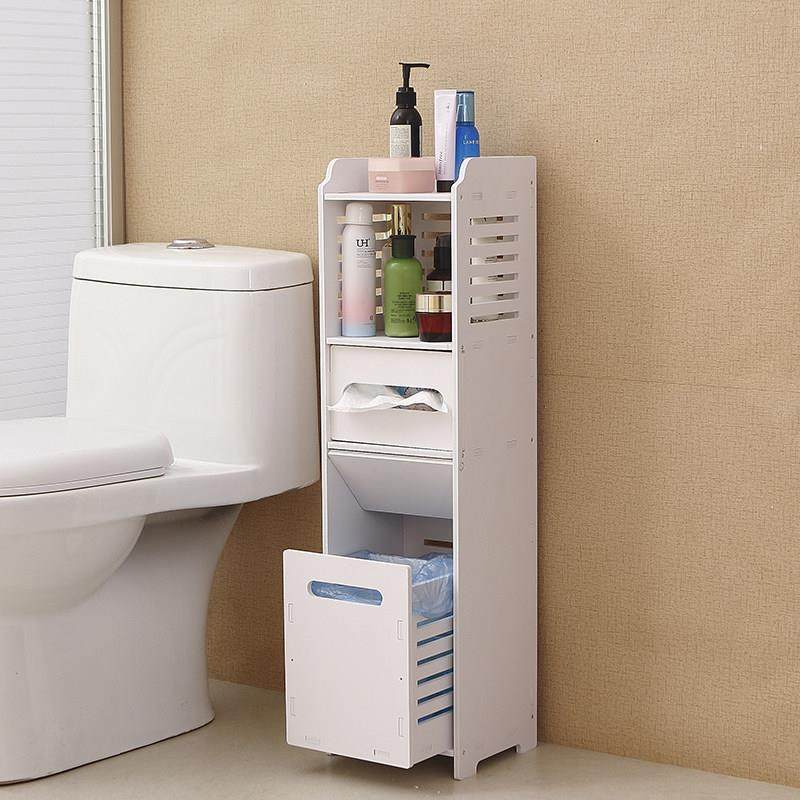 卫生间夹缝置物架落地厕所防水储物马桶边柜窄柜浴室墙角收纳神器,家庭/个人清洁工具,浴室角架/置物架,淘宝优惠券,粉丝福利购,淘宝优惠卷