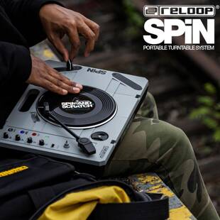Reloop Spin 专业便携式搓碟小唱机scratch 7寸黑胶 送搓盘唱片