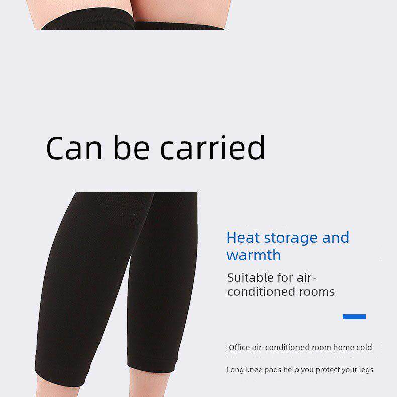 加码护膝300磅200老冷腿加脂肪加长保护护膝特大号男人和女人老冷