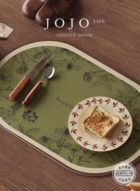 乔乔是l。Pd。D(23)。高档餐垫，防水、防油、防洗、防烫，适合家