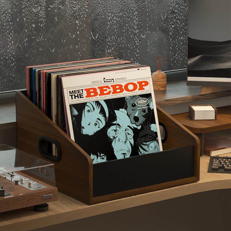 黑胶唱片收纳架亚克力cd碟片架光碟存放架专辑磁带游戏画册展示架