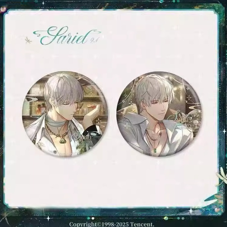 光与夜之恋齐司礼生日系列徽章