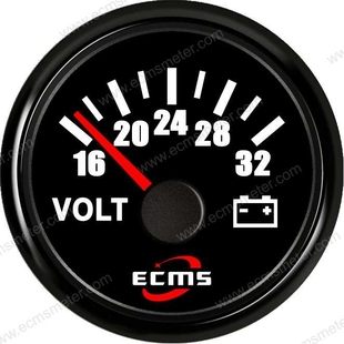 ECP房车汽车改装 车游轮快艇船舶工程机械机组船用车用配件电压表