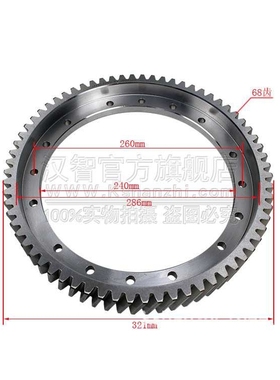 叉车差速器齿圈14453-52011合力CPD20 TCM3吨电动叉车变速箱配件