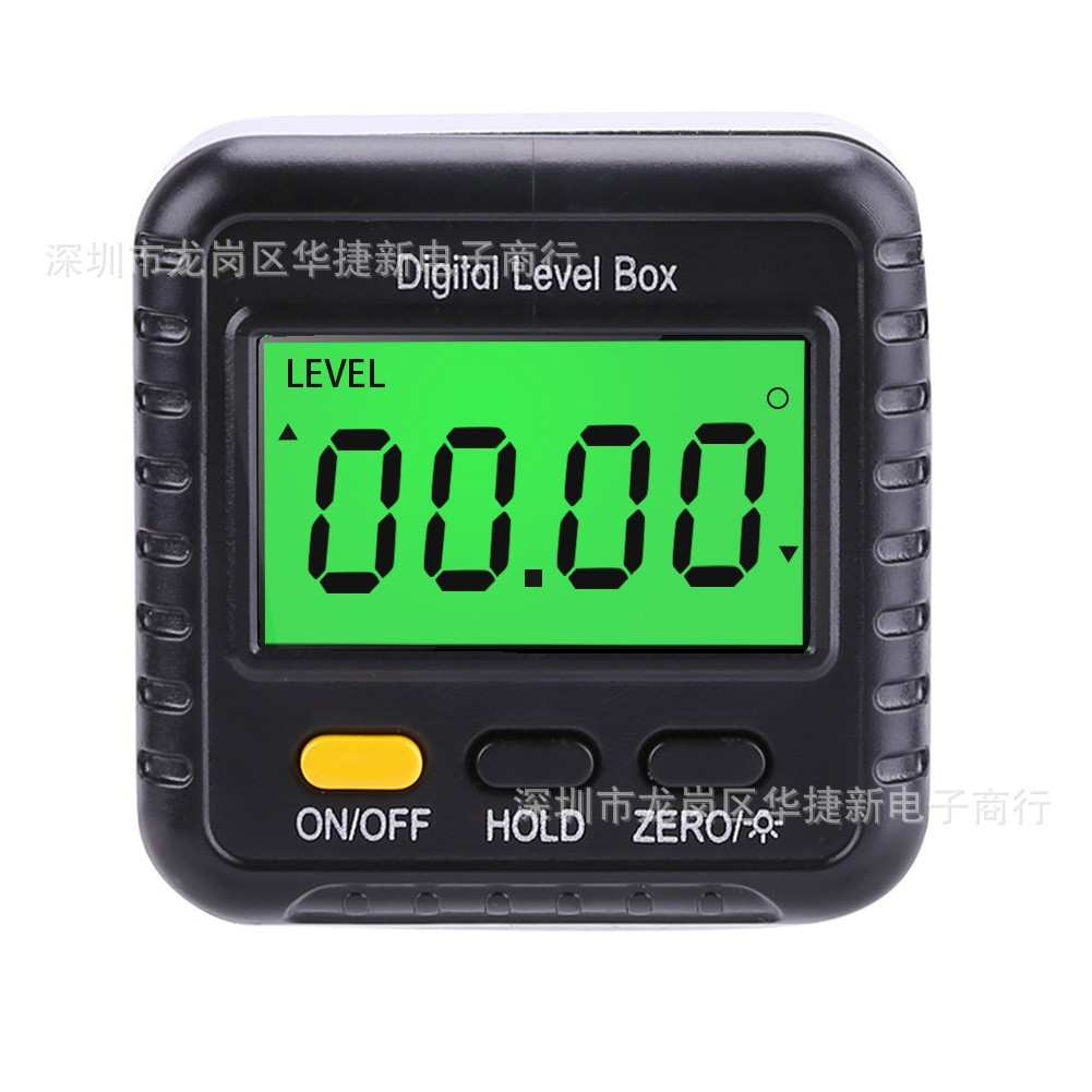 数显水平仪数显倾角盒倾斜仪测角仪测斜仪水平尺量角器倾角仪带泡