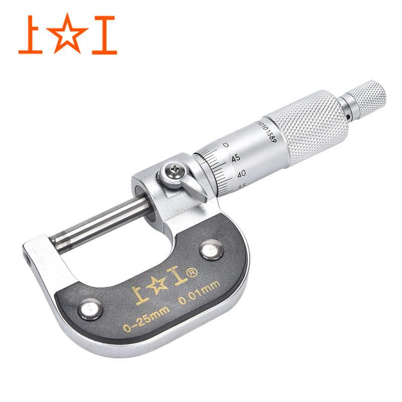 上工千分尺 100mm分厘卡高密度精密卡尺螺旋测微器丝卡