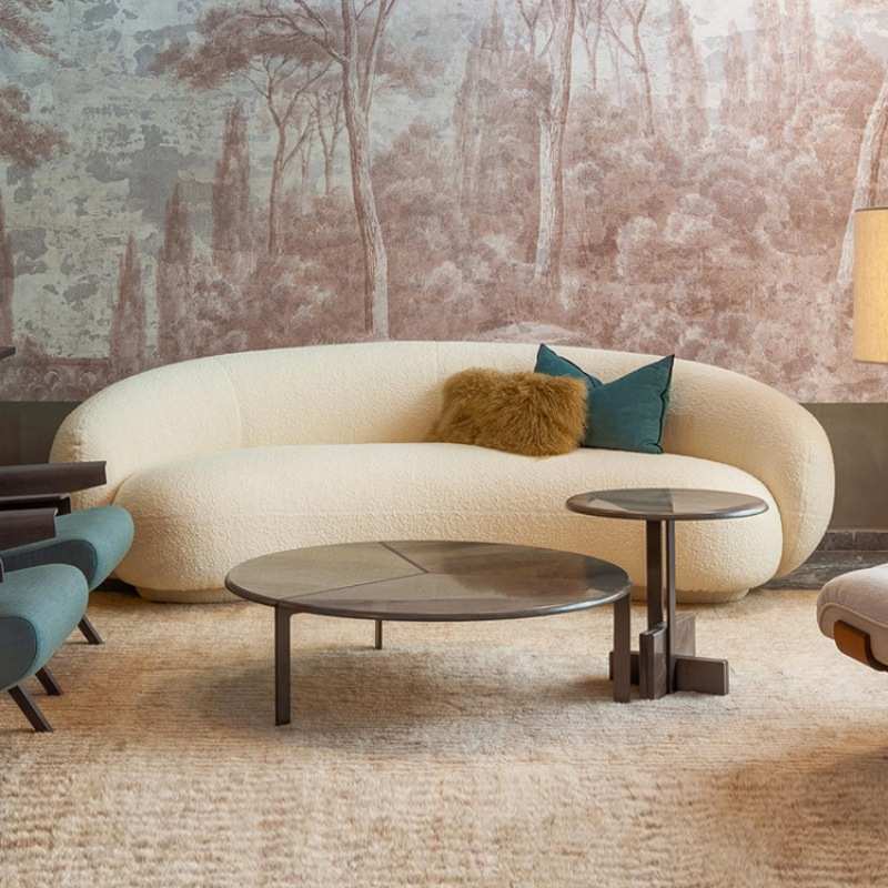腰果沙发意式轻奢极简月亮设计师创意异形弧形形象布艺Julep沙发