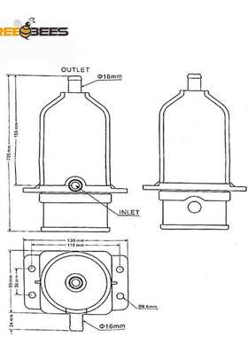 柴油发电机组低温预热器水套加热器EHA1010 EHA1015 EHB1020