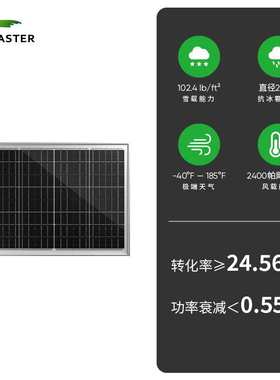 Sunmaster光能太阳能发电板 尚特组件20W-330W 400瓦单晶光伏