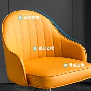 电脑椅轻奢椅子家用久坐舒适办公椅书房靠背书桌座椅学习升降转椅
