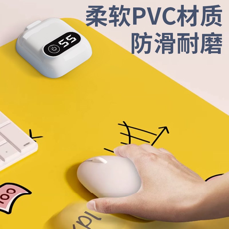 加热鼠标垫办公室桌面暖桌垫学生写作业写字发热桌垫暖手防水恒温