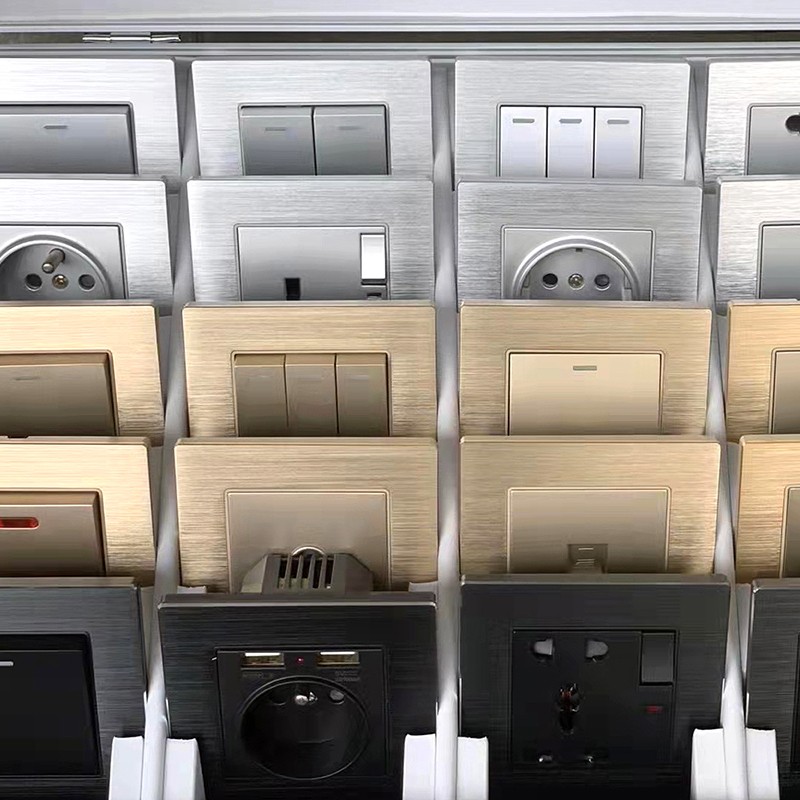 墙壁86型16A大板开关 三位开关双控 三开双 2联3开两控开关面板