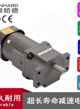 雷奥哈德现货代发15W25W90W烧烤机上单相调速电机交流220减速电机