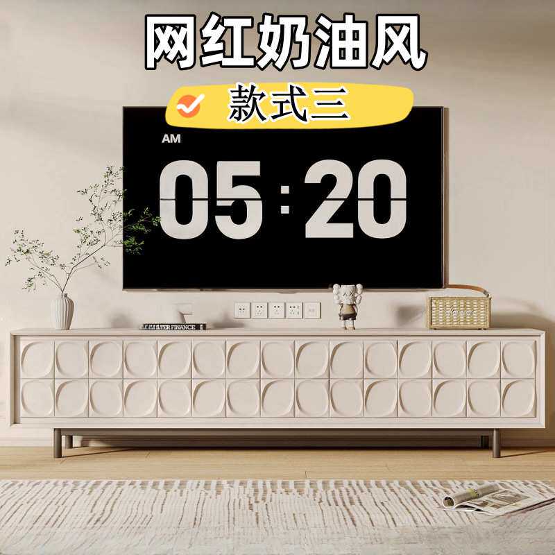 意式轻奢电视柜灰色钢琴烤漆电视柜视听柜地柜创意设计客厅组合柜