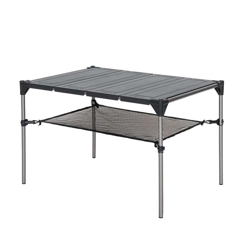 1P2R户外折叠桌野外露营枱自驾轻量铝合金便携烧烤野餐几何小桌子