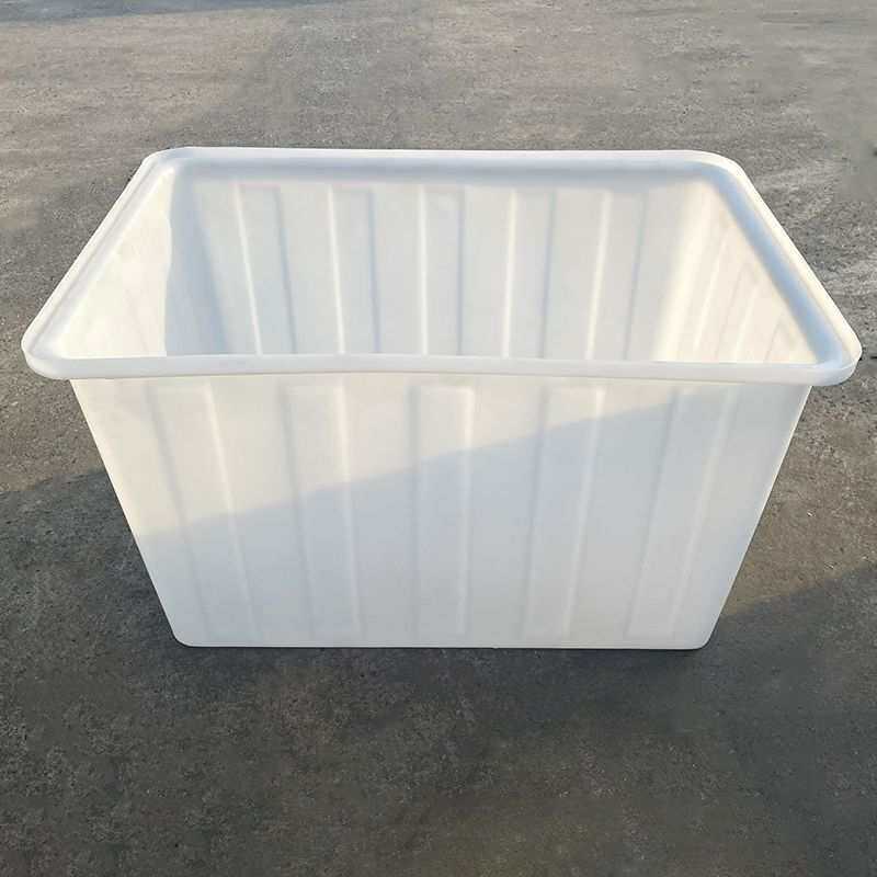 卖鱼超大塑料家用牛筋养鱼加厚水槽水箱水箱大号浅盆养殖储水方箱
