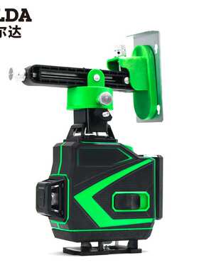 红外线水仪绿光12线16线高精度全自动调平贴地仪可调粗细带绿色护