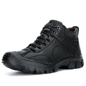 款 四季 钢包头防砸防刺穿防水女牛筋底防滑耐磨安全工作 劳保鞋 男士