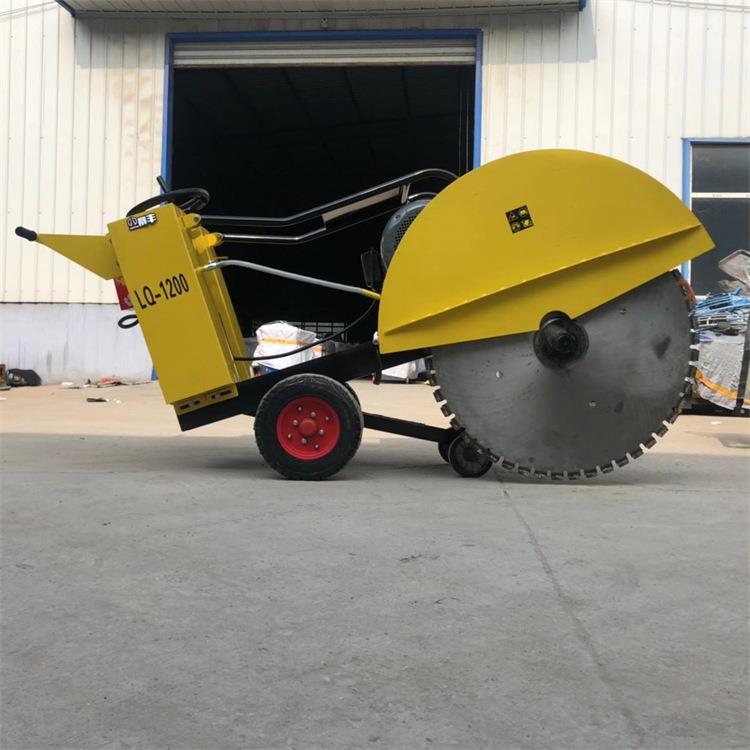 沥青路面切缝机 马路混凝土切割机 大马力柴油切缝机