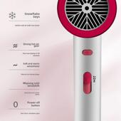 电吹风5000W家用大功率高风速干负离子护发3800W女生新静音