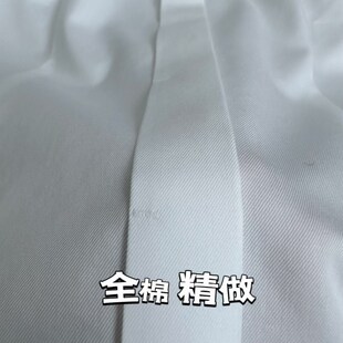 十四定制全棉免烫抗皱女士收腰衬衫浅蓝商务职业西装衬衣休闲正装