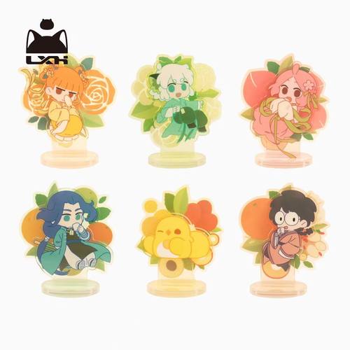 【现货】罗小黑战记周边午后茶香亚克力立牌桌面摆放无限小黑小白