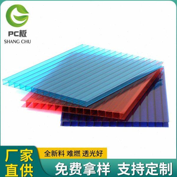 工厂pc层中空板隔热遮阳透光阳光板雨棚温室大棚屋顶雨篷板,居家日用,雨棚,淘宝优惠券,粉丝福利购,淘宝优惠卷