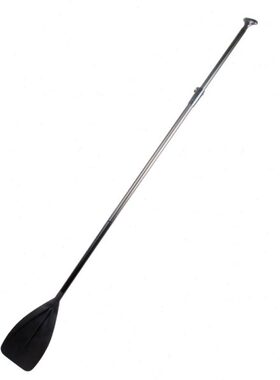 新款加长加厚黑色船皮划艇独木舟桨板SUP铝合金伸缩桨