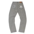 Gray Denim Trousers [High Quality]