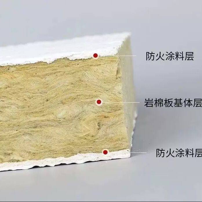 电力防火涂层板阻燃隔热耐高温A级阻燃岩棉复合防火板电缆封堵