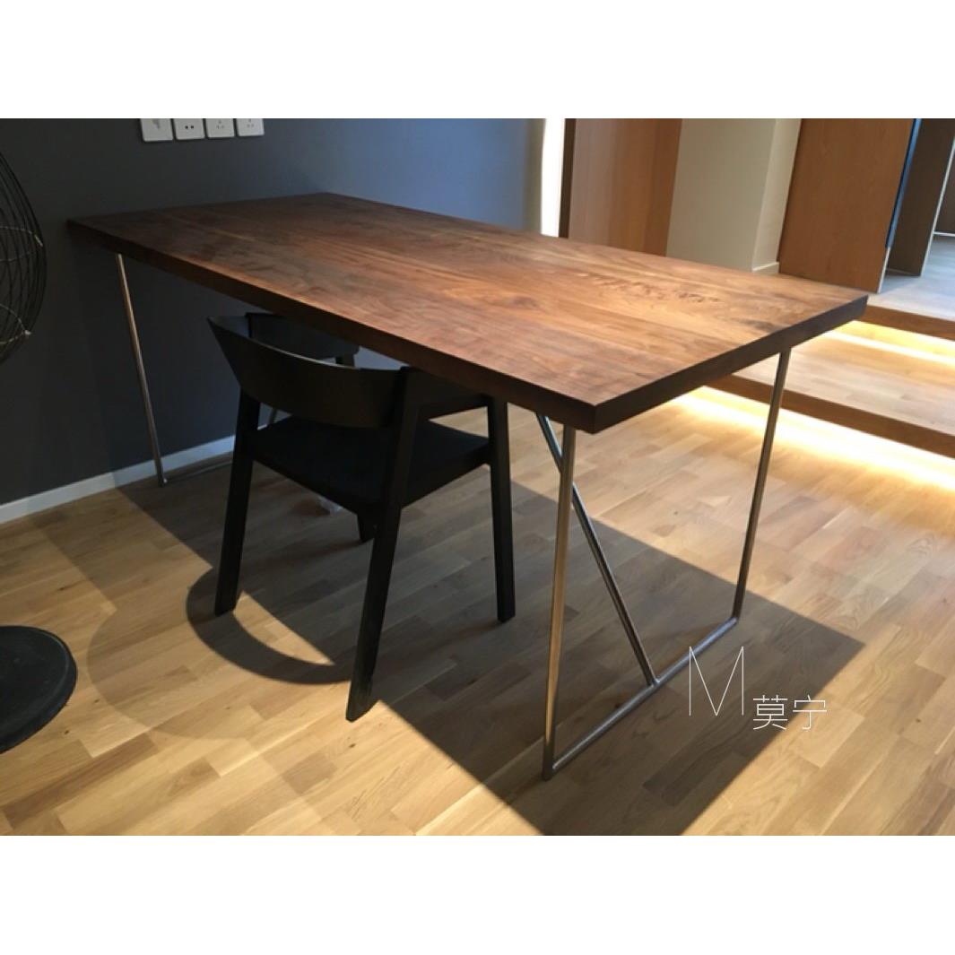 细线宁条桌工作腿 餐桌腿0 莫定A05制 A5