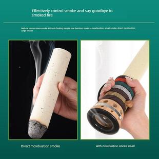 药益宝天砭石WLZ艾灸罐家用刮按摩灸艾灸罐然专用熏蒸器具火雷痧