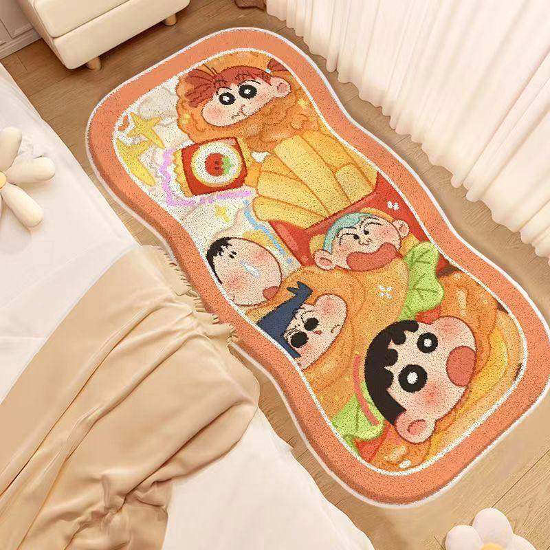 蜡笔新卧室REN床边地绒毯可爱防滑儿童房装饰地毯客厅发仿沙羊地,居家布艺,床边毯,淘宝优惠券,粉丝福利购,淘宝优惠卷