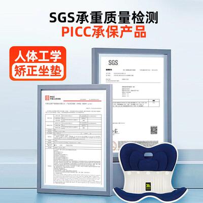 人体工学护腰背坐垫久坐卓辰医用神腰器腰靠腰枕座椅部撑腰托 支