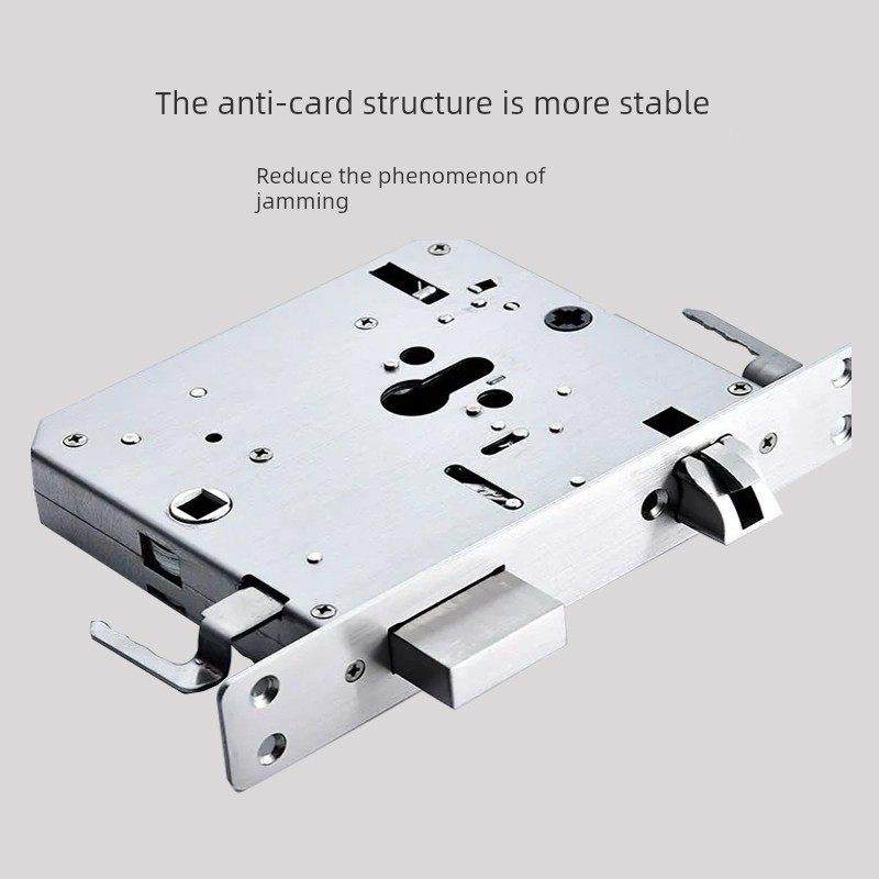 专旺力门锁指纹锁用锁体卡半自防动锁全自动智能锁密码防盗锁配件