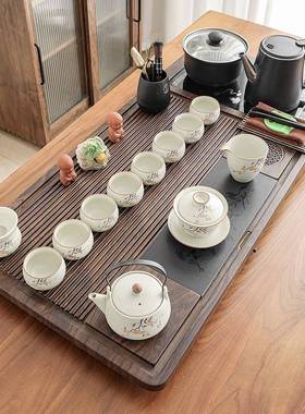 2025新款茶具烧套装全自动一盘体高档家用茶C48221茶带水壶台一整