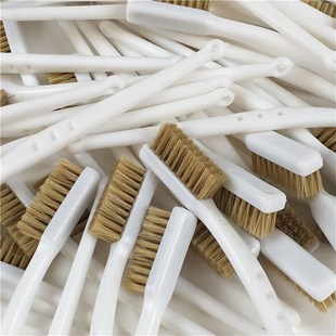 天赐棕毛小毛刷子工业用猪毛牙刷软毛刷胶牙刷除尘鞋厂专用