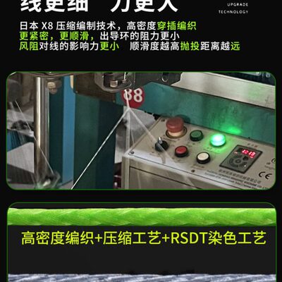 正品ygkpe线日本进口路亚专用远投线超顺滑pe线大力马钓鱼线主线