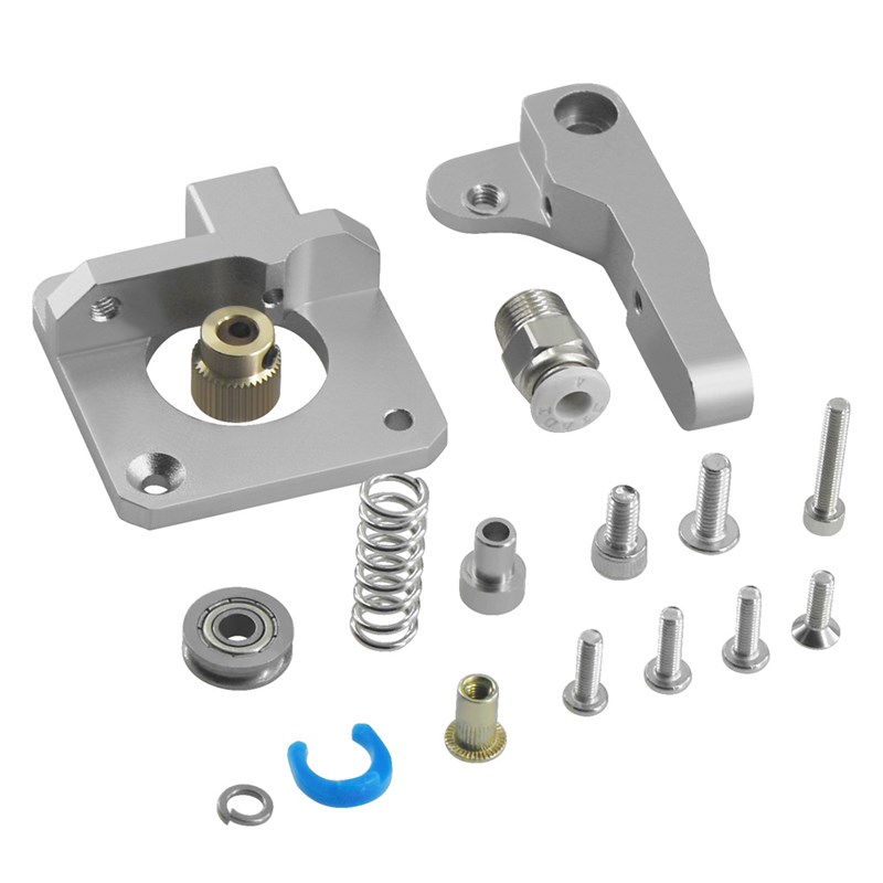 3D打印机 CR10挤出机改进版 太A空灰金属挤出机 代替MK8挤出机1.7
