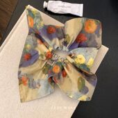 hey 繁花系气质大肠发圈女扎头发发绳发饰高级感洋气韩国时尚 头绳