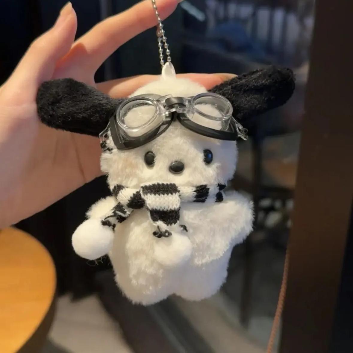 ins腮红帕恰狗可爱公仔挂件