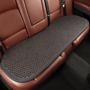 菩提子汽车坐垫夏凉垫三件套透气车驾垫片木单珠季子座垫主驶9718