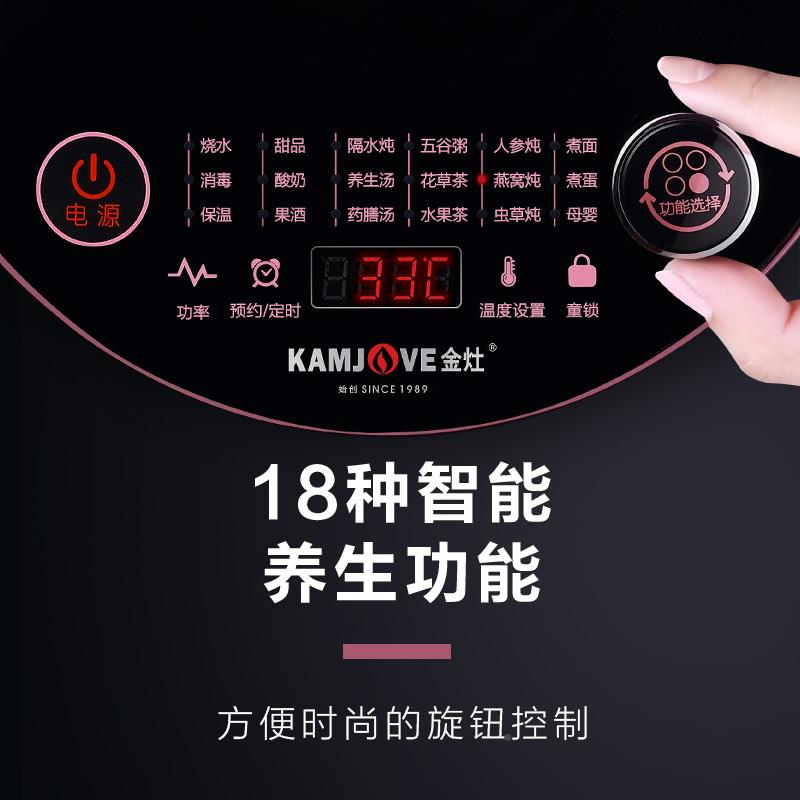 T-810HT-8养生壶炖煮一体H玻璃家用功能炖盅隔炖水多煮茶壶花茶壶