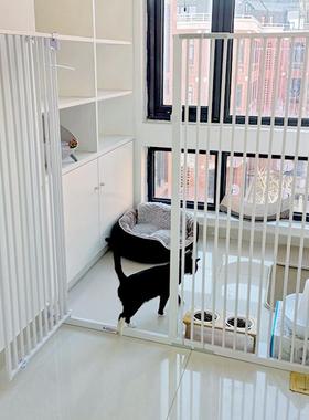 猫围栏宠物栅栏JYC808栏防猫门栏猫门栅栏隔离猫咪猫子杆防猫笼室