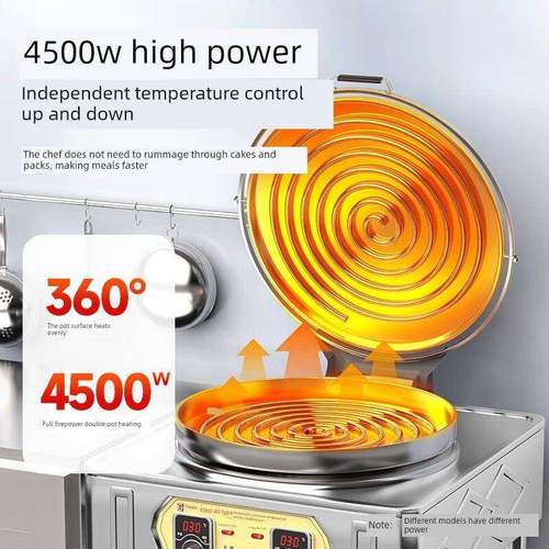 冠华28073商用煎饼机机煎饼煎饼酱煎饼大机型电煎饼电摊酒楼食堂