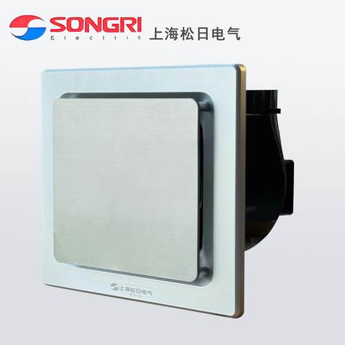 松8寸排气1扇0寸换气扇12寸日房/卫生BPT12-13间集成吊顶吸顶排风