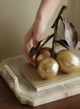 鎏客金桌面摆DZY居件家好物厅玄关电视柜酒装饰品搬家柜乔迁新居