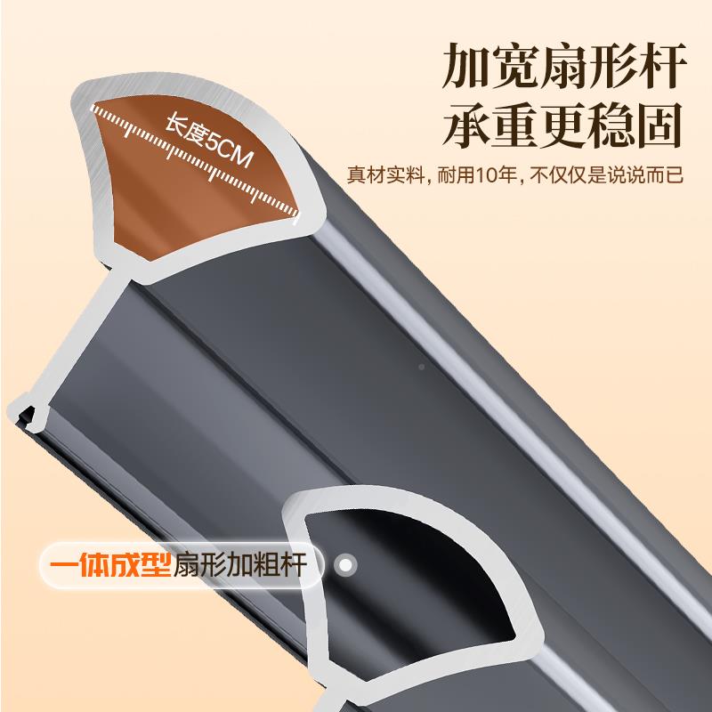 金2018双杆贵夫人衣伸外缩晾架阳台窗衣家用户外晾衣杆折叠室外凉