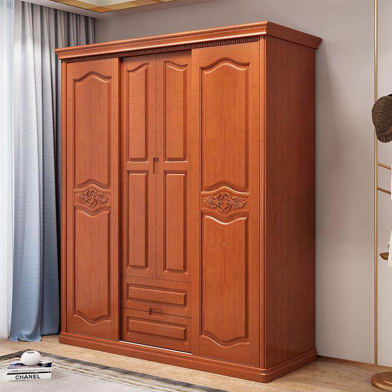 新式衣现中代简约推拉门柜子卧室组合整体移门大质柜组装木衣橱