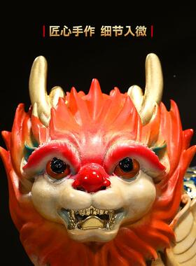 百富皮铜绣饰品柜，一对促财客厅，办公BJ202309室，酒，装聚财，